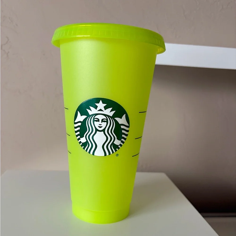 Starbucks bright green